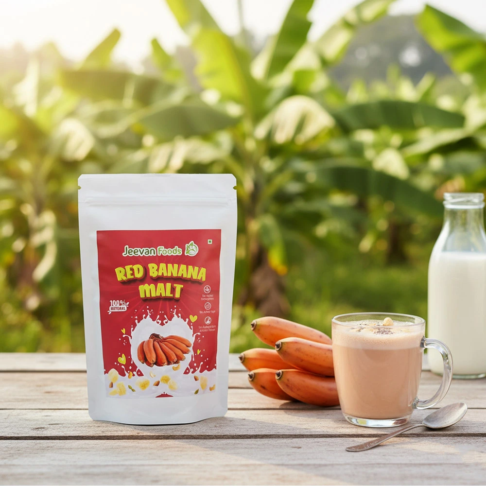 red banana malt - Jeevan Foods