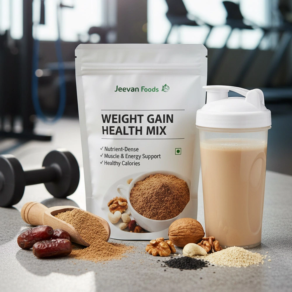 weight gain health mix1 - Jeevan Foods